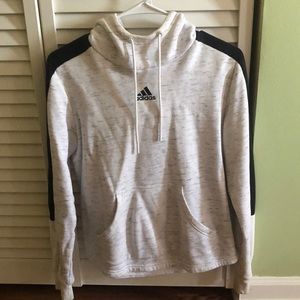 White adidas hoodie